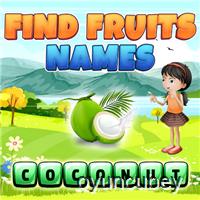 Encontrar Fruits Names