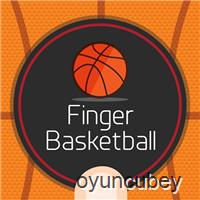 Basketball Mit Den Fingern
