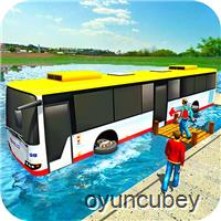 Floating Agua Autobús Carreras 3D
