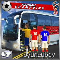Simulation Des Bustransports Von Fußballspielern