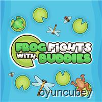 Frosch Fights Mit Buddies