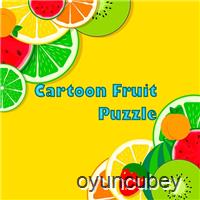 Obst Cartoon Puzzle