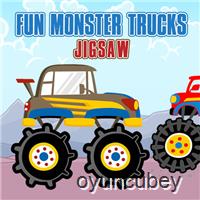 Spaß Monster- Lastwagen Puzzle