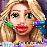 Goldie Lippen Injektionen