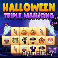 Halloween Dreifach Mahjong