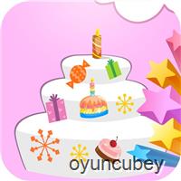 Glücklich Geburtstag Kuchen Decor