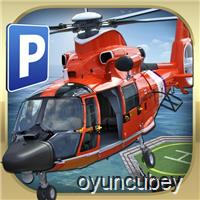 Helicóptero Estacionamiento Simulador 3D