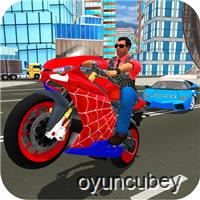 Héroe Truco Araña Bicicleta Simulador 3D