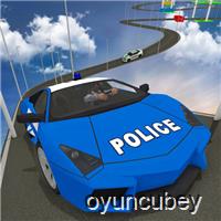 Unmöglich Polizei Auto Spur 3D 2020