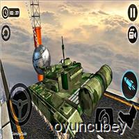Impossible US Army Tank Driving Game 