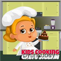 Çocuklar Yemek Pişirme Chefs Yapboz