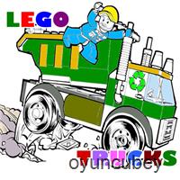 Lego Trucks Färbung