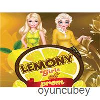 Lemony Girls Bei Abschlussball