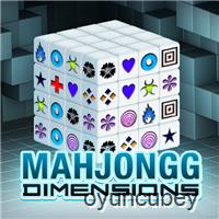 3D Mahjong Dimensions