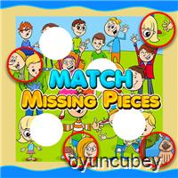 Eşleştirme Missing Pieces Çocuklar Educational