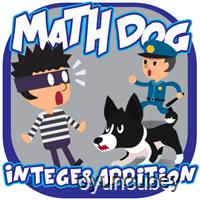 Mathe Hund Ganzzahl-Addition