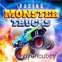 Mega Lkw Rennen Monster Truck Rennen