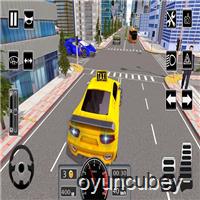 Modern Stadt Taxi Auto Simulator