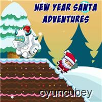 Neu Jahr Santa Abenteuer