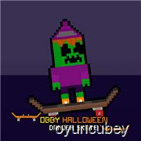 Obby Halloween Danger Skate