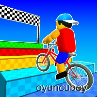 Obby Bisiklet Üzerinde