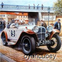 Painting Vintage Cars Jigsaw Puzzle 2
