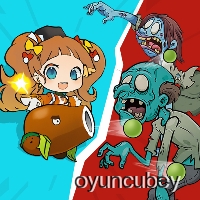 Bitki Kız Savunma Zombi
