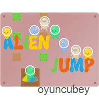 Plattformen Alien Jump