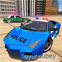 Polizei Drift-Autofahren Kunststück