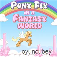 Pony Fly In Einer Fantasiewelt