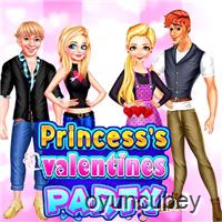 Prinzessin Valentinstag Party