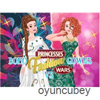 Princesses Fashion Wars: Boho VS Gowns