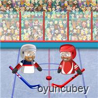 Puppet Eishockey Schlacht