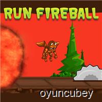 Feuerball Laufen