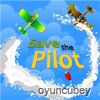 Save The Pilot Airplane HTML5 Shooter Game