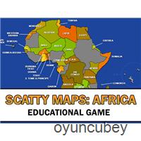 Scatty Haritaları Afrika
