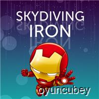 Skydiving Iron Man