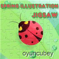 Spring Illustration Puzzle