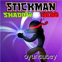 Stickman Schatten Held