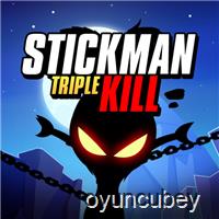 Stickman Triple Muerte