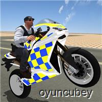 Súper Truco Policía Bicicleta Simulador 3D