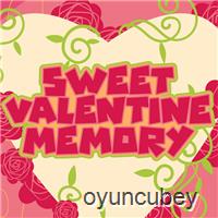 Tatlı Valentine Hafıza Kartları