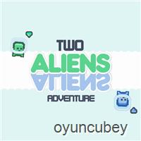 Zwei Aliens Abenteuer