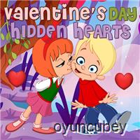 Valentine's Tag Versteckt Herzen