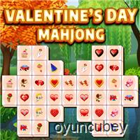 Valentines Günü Çin Kartları (Mahjong)