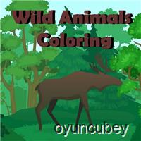 Wild Tiere Färbung