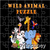 Wilde Tiere Puzzle