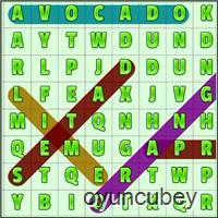Word Search: Fruits