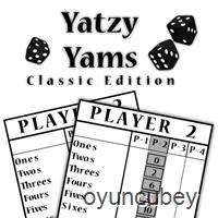 Yatzy Yahtzee Klasik Sürüm