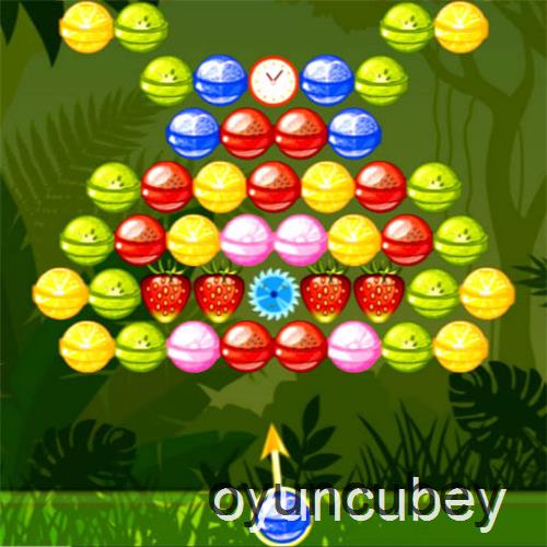 bubble shooter fruits